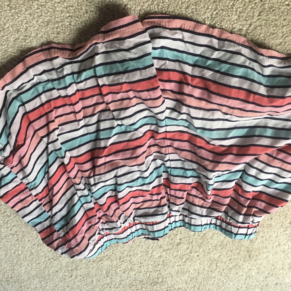 striped shorts